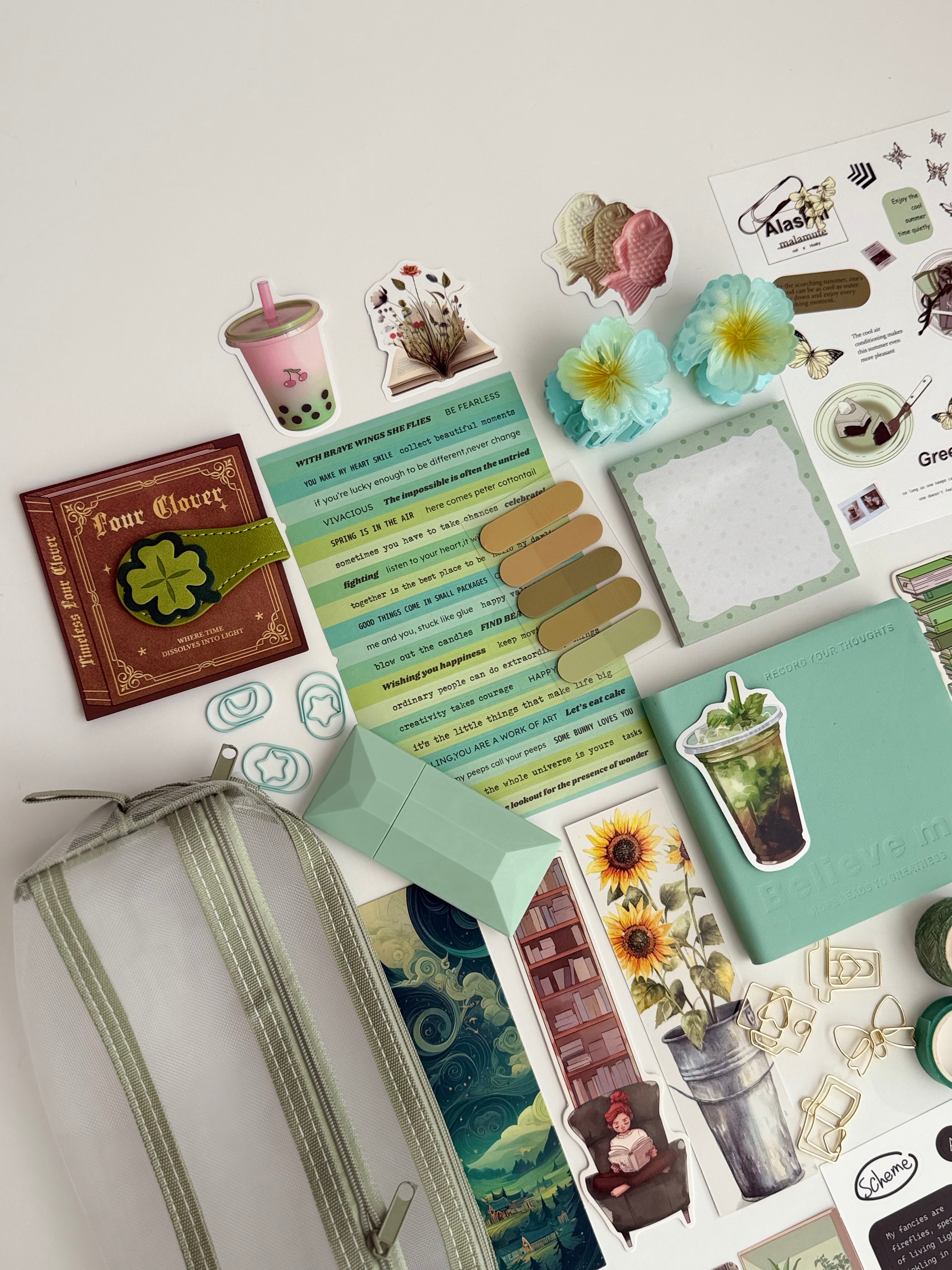 🍋‍🟩 Fresh Mint Bookish Bundle 🌿