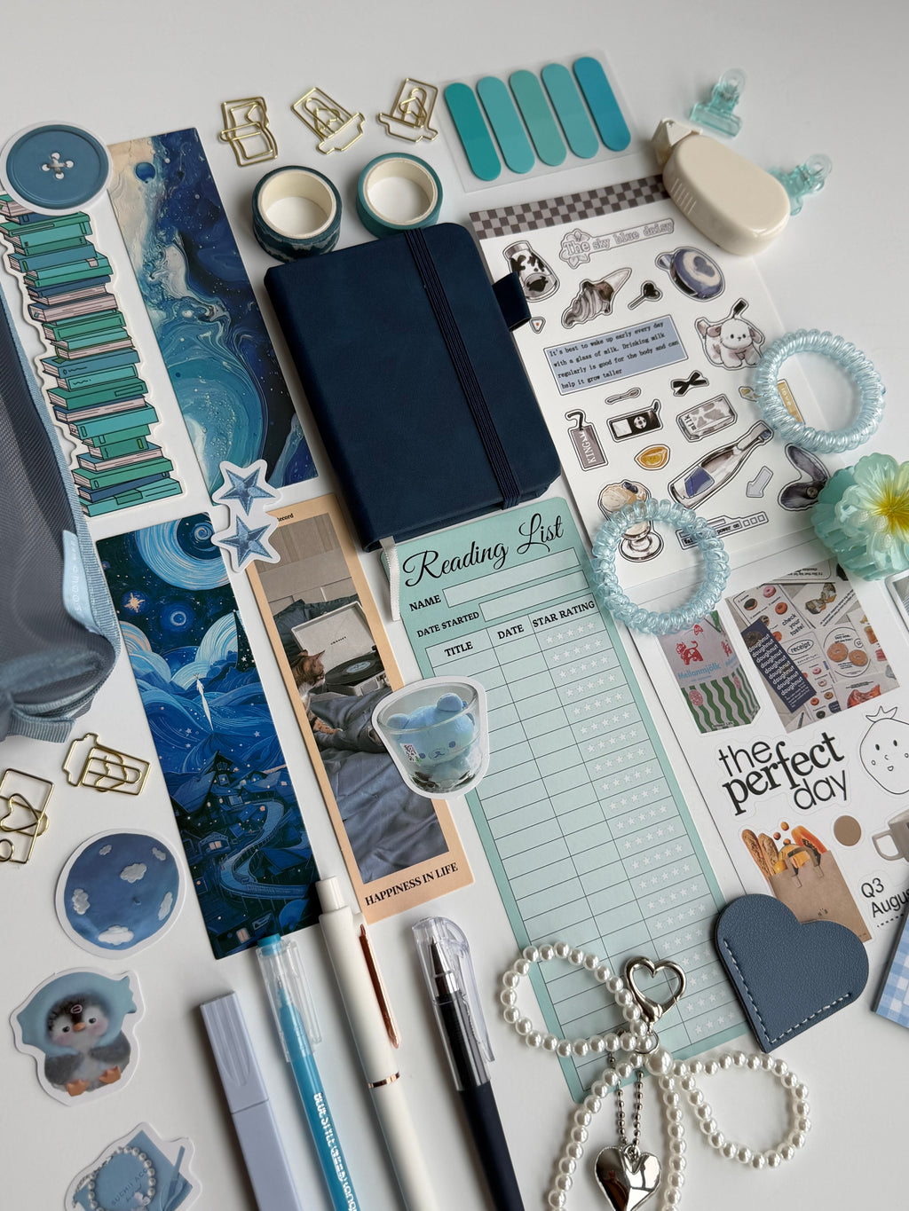 🌙 Mini Starry Blue Bookish Bundle 💙
