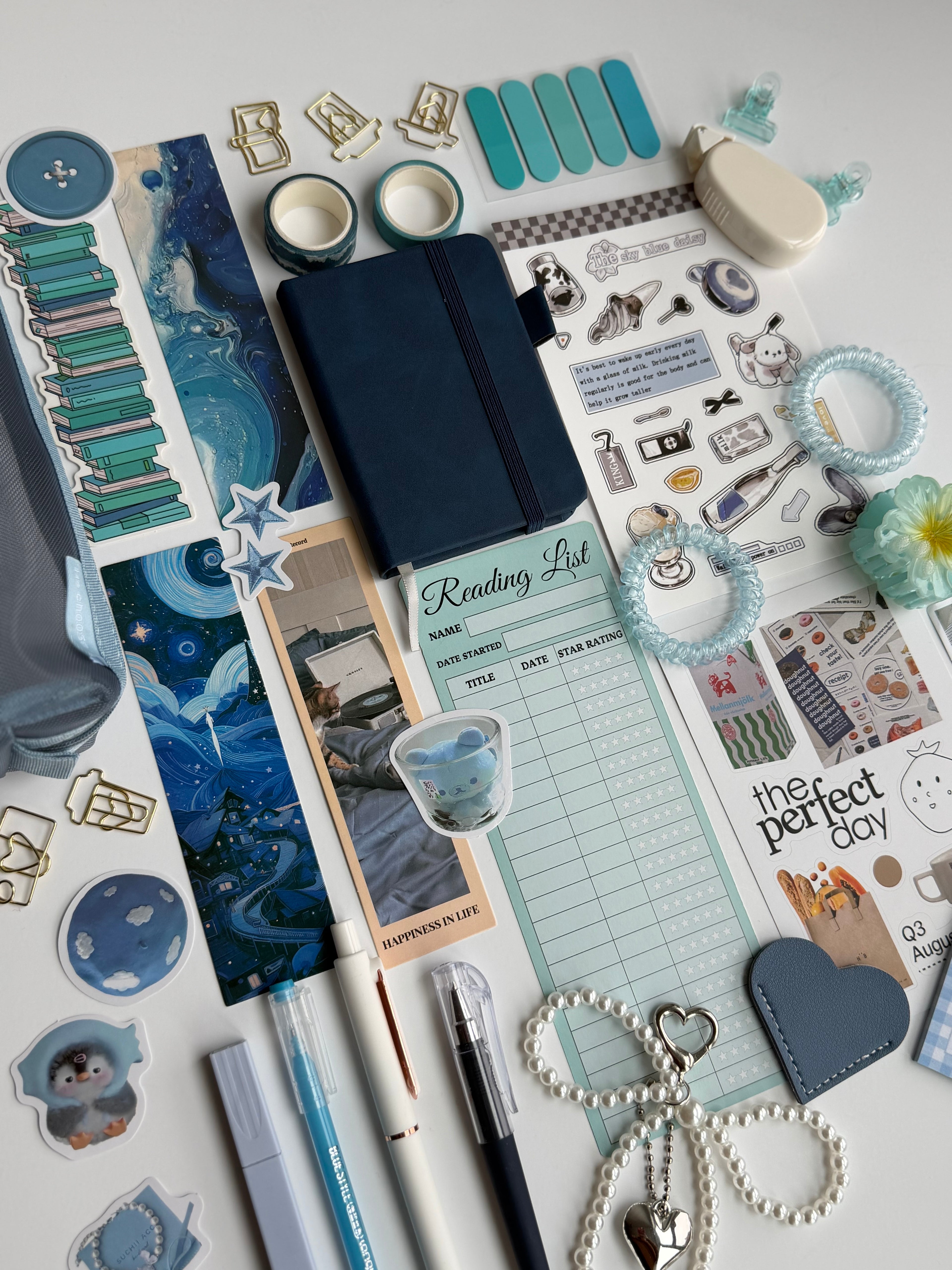 🌙 Mini Starry Blue Bookish Bundle 💙