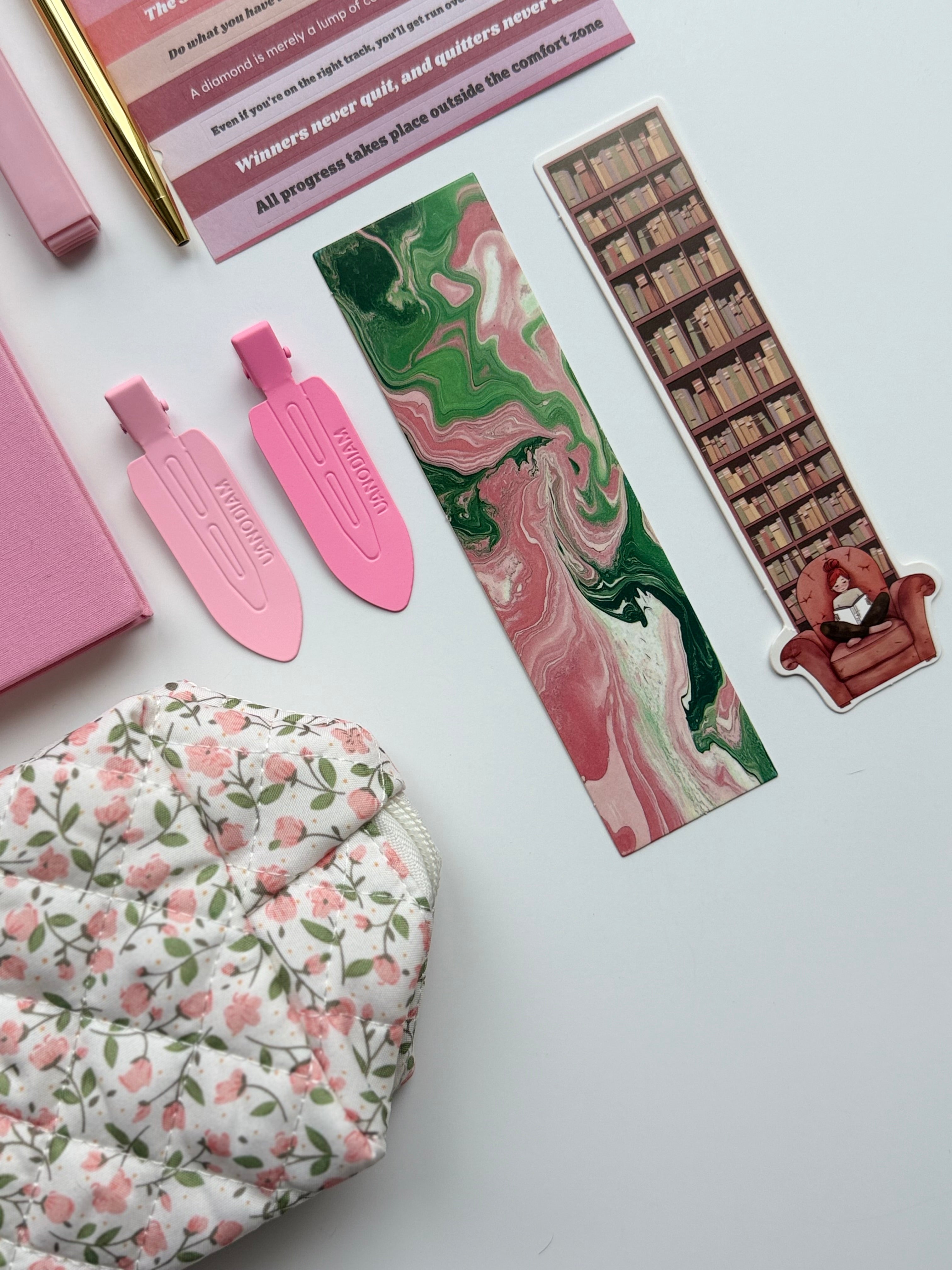 Mini Self-Care Journaling Set | Peony Bloom Stationery Bundle 🎀✨