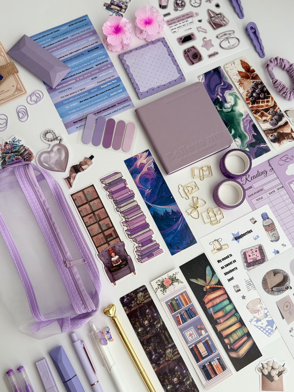 🫐 Blueberry Dream Bookish Bundle 🍭