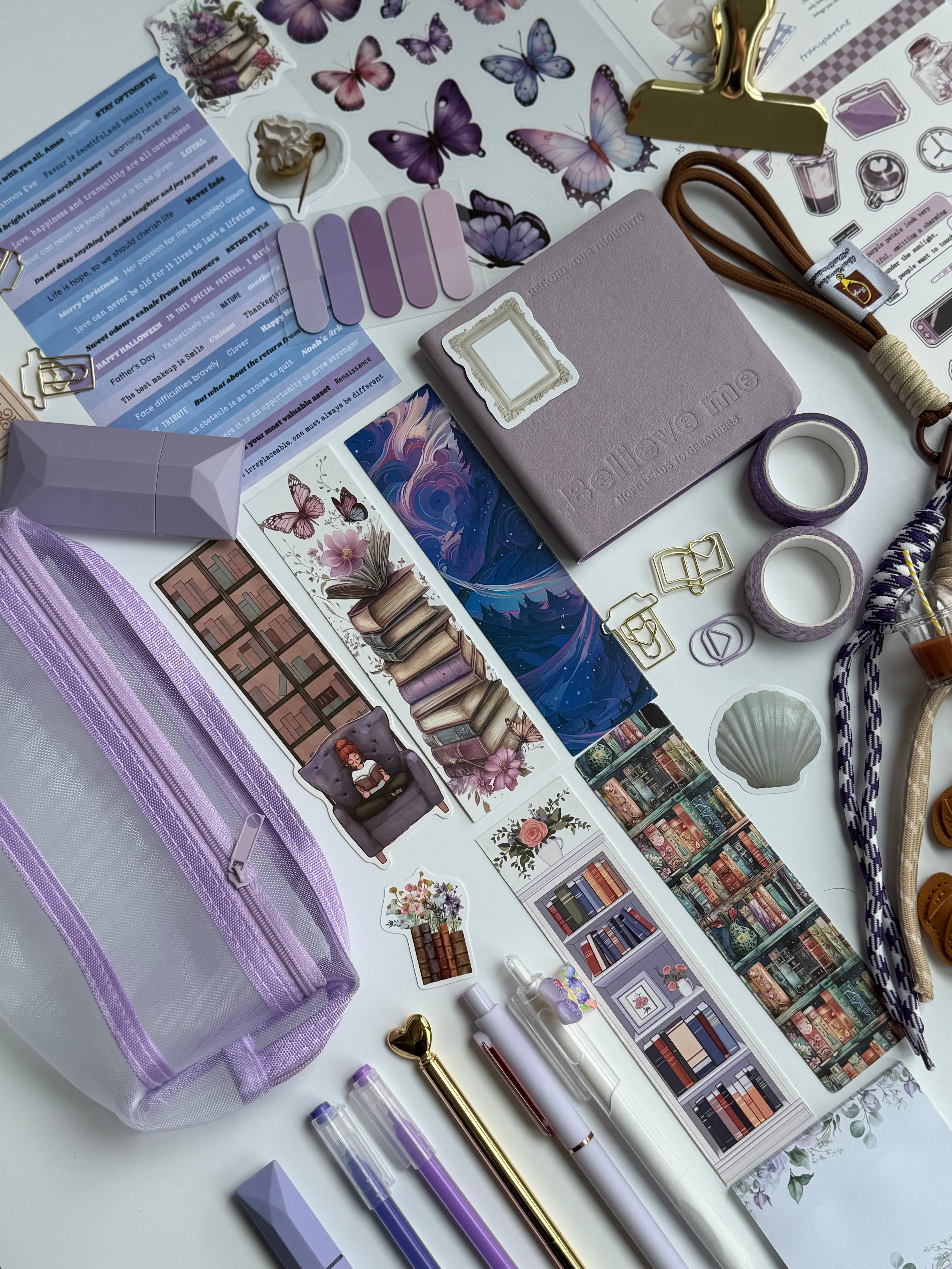 🪻Lavender Bookish Bundle🧋