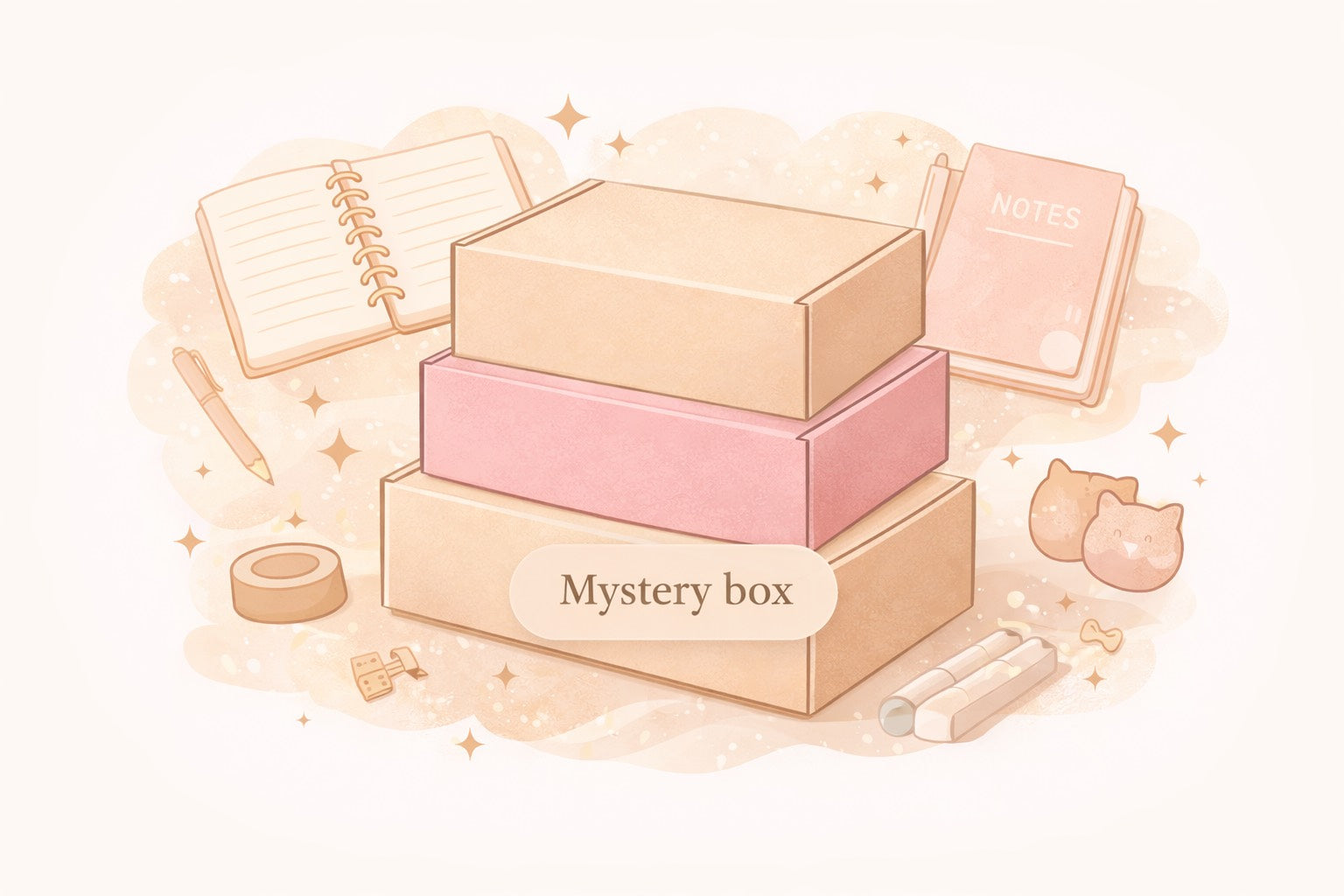 Your perfect Little Mystery Box - 22+ surprise items 💫