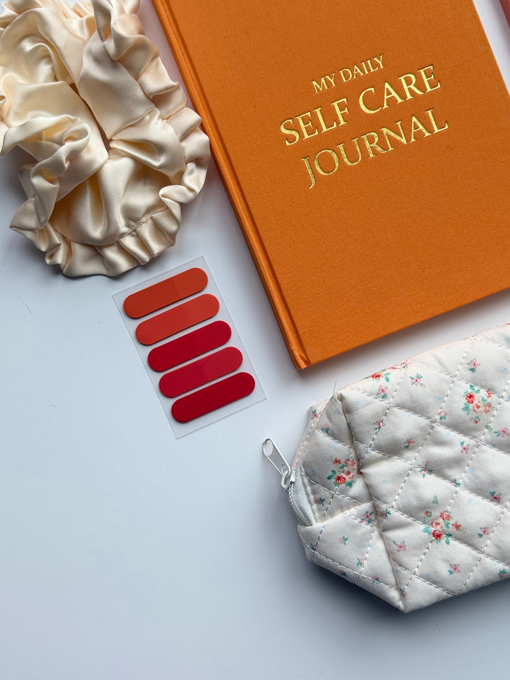 Mini Self-Care Journaling Set | Sunset Stationery Bundle 🌅🌱