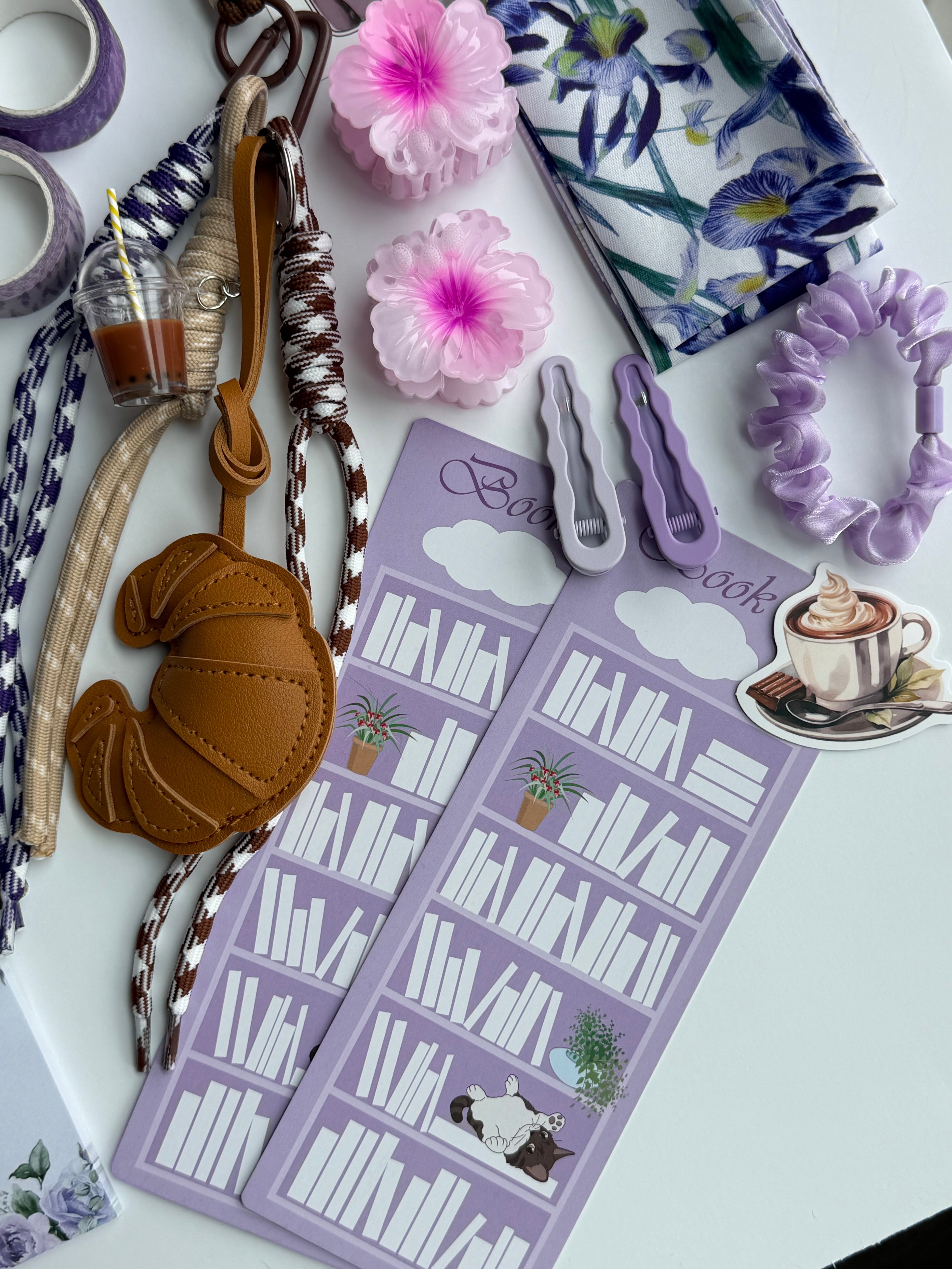🪻Lavender Bookish Bundle🧋