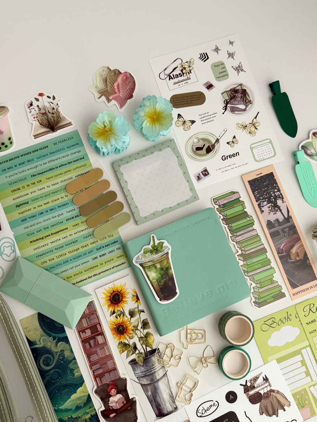 🍋‍🟩 Fresh Mint Bookish Bundle 🌿