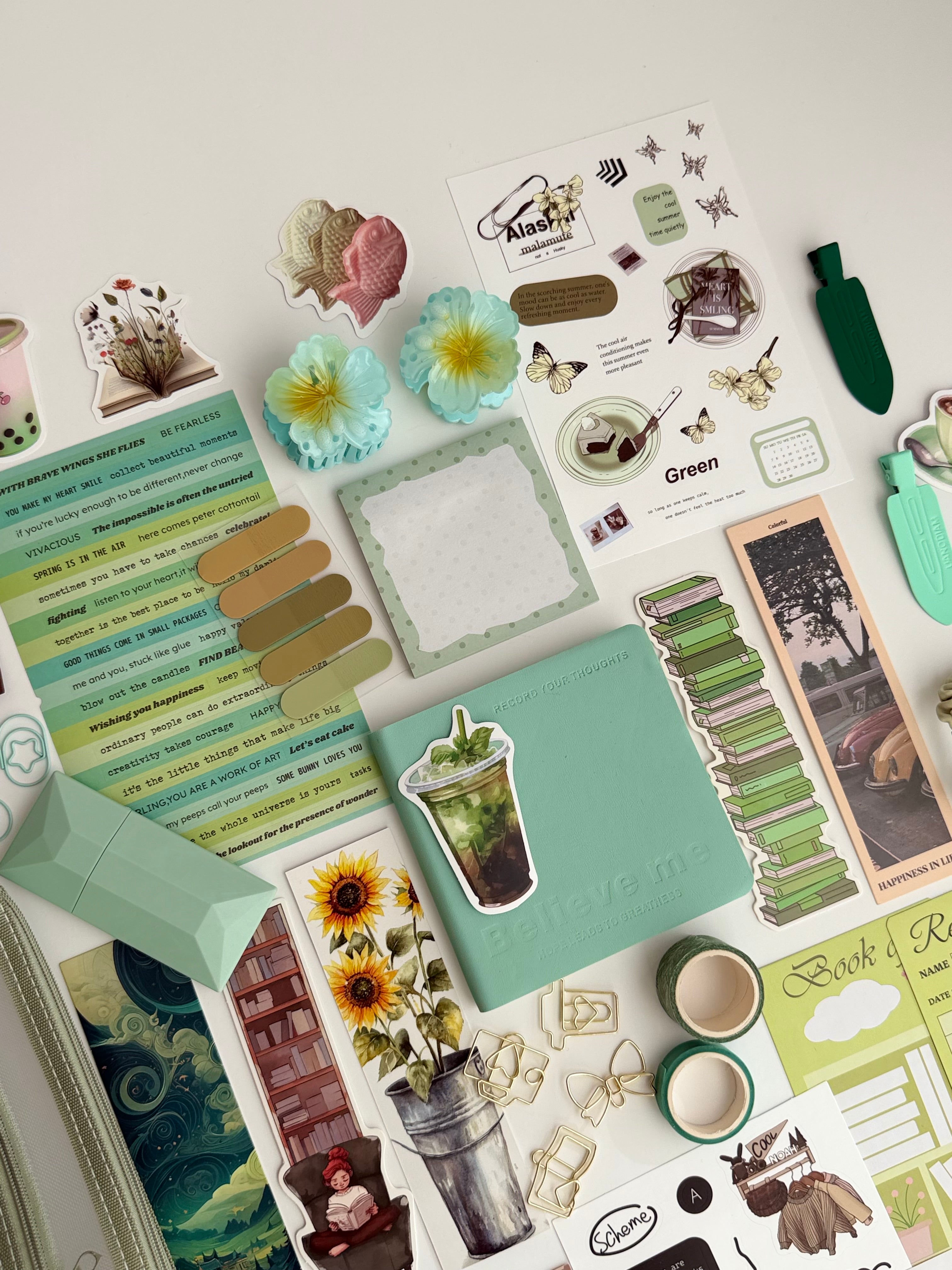 🍋‍🟩 Fresh Mint Bookish Bundle 🌿