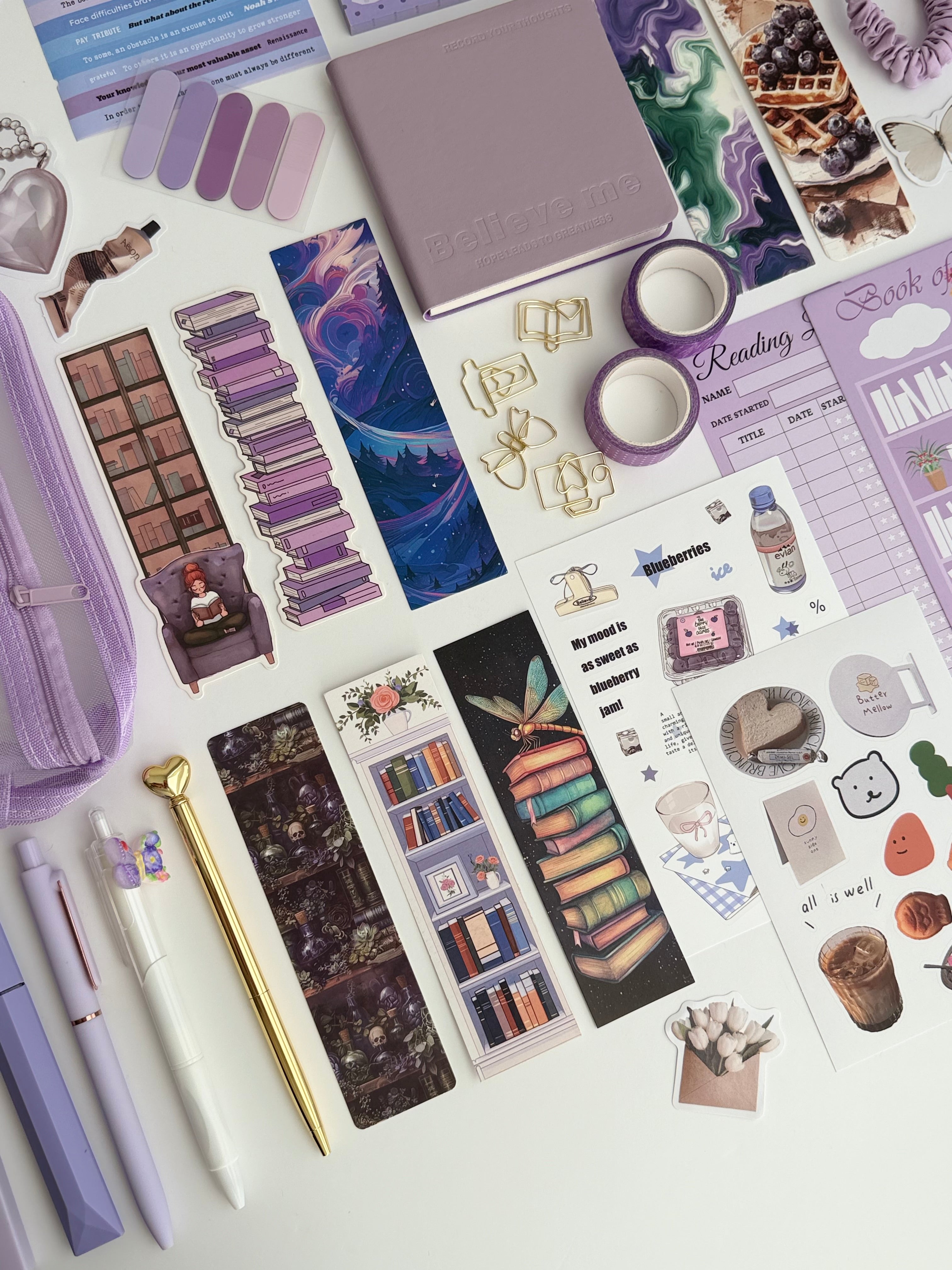 🫐 Blueberry Dream Bookish Bundle 🍭