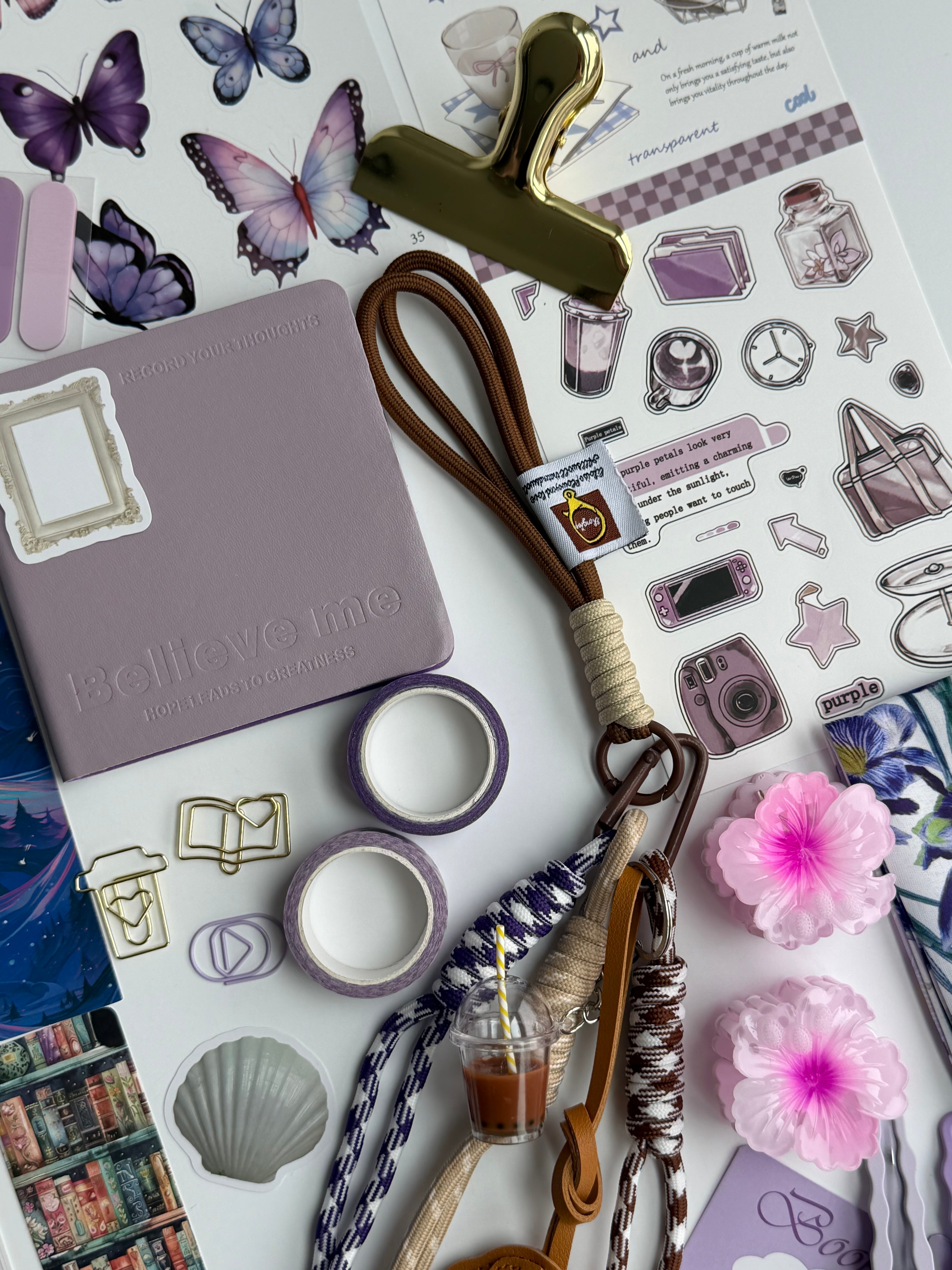 🪻Lavender Bookish Bundle🧋