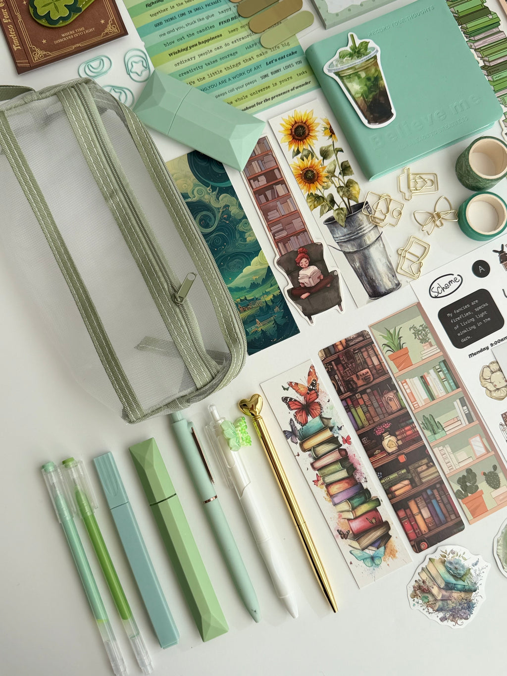 🍋‍🟩 Fresh Mint Bookish Bundle 🌿