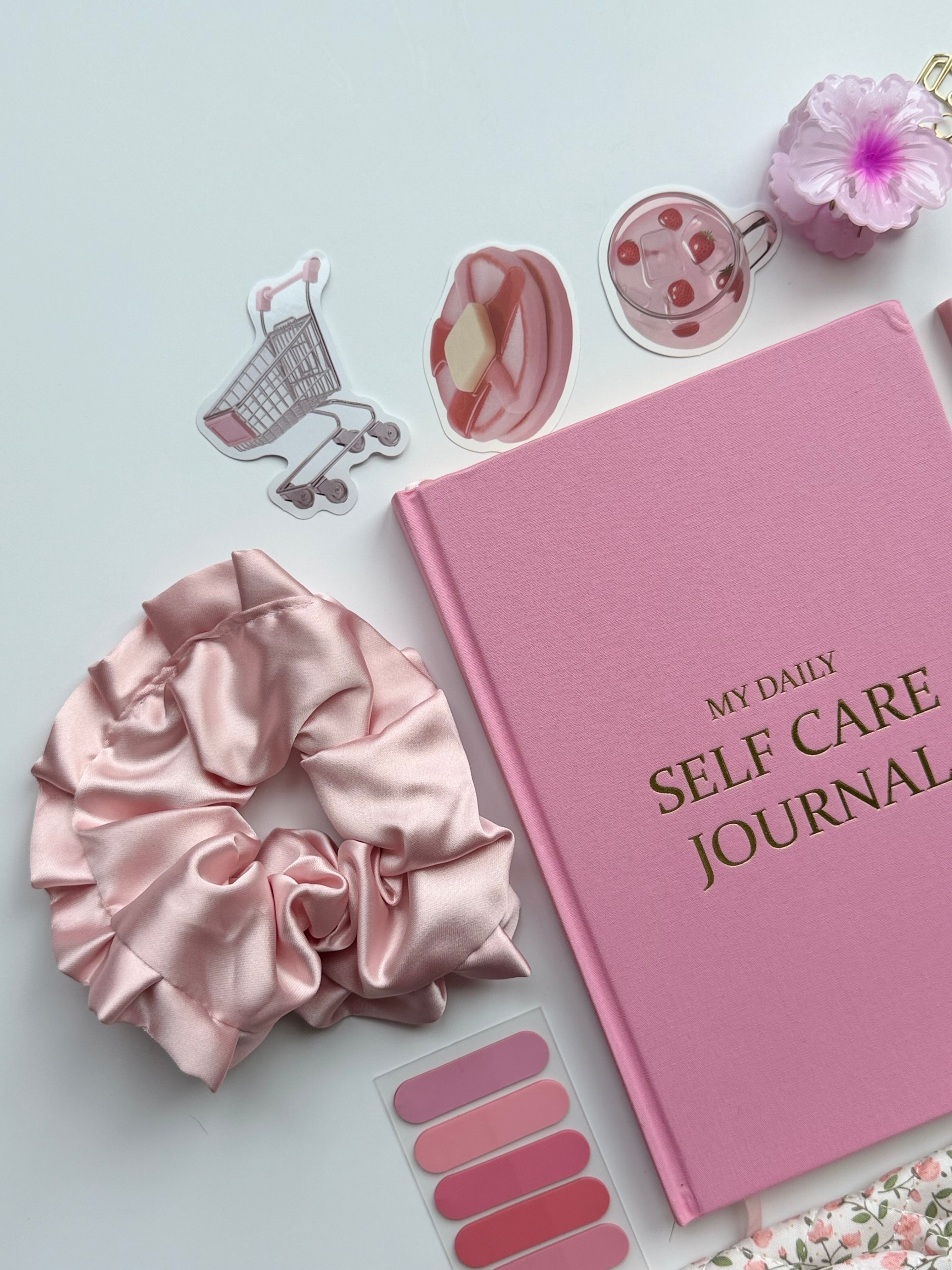 Mini Self-Care Journaling Set | Peony Bloom Stationery Bundle 🎀✨