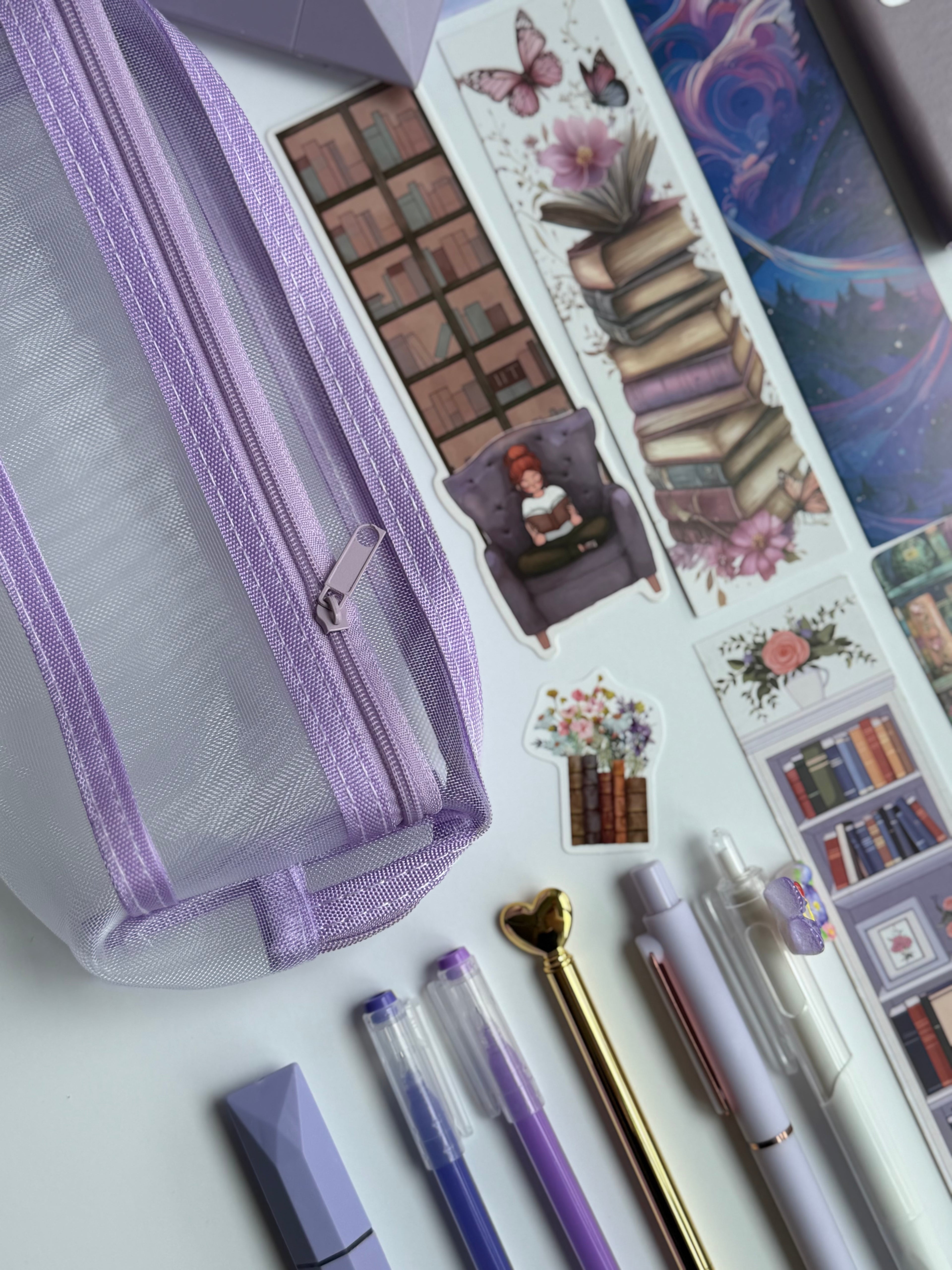 🪻Lavender Bookish Bundle🧋