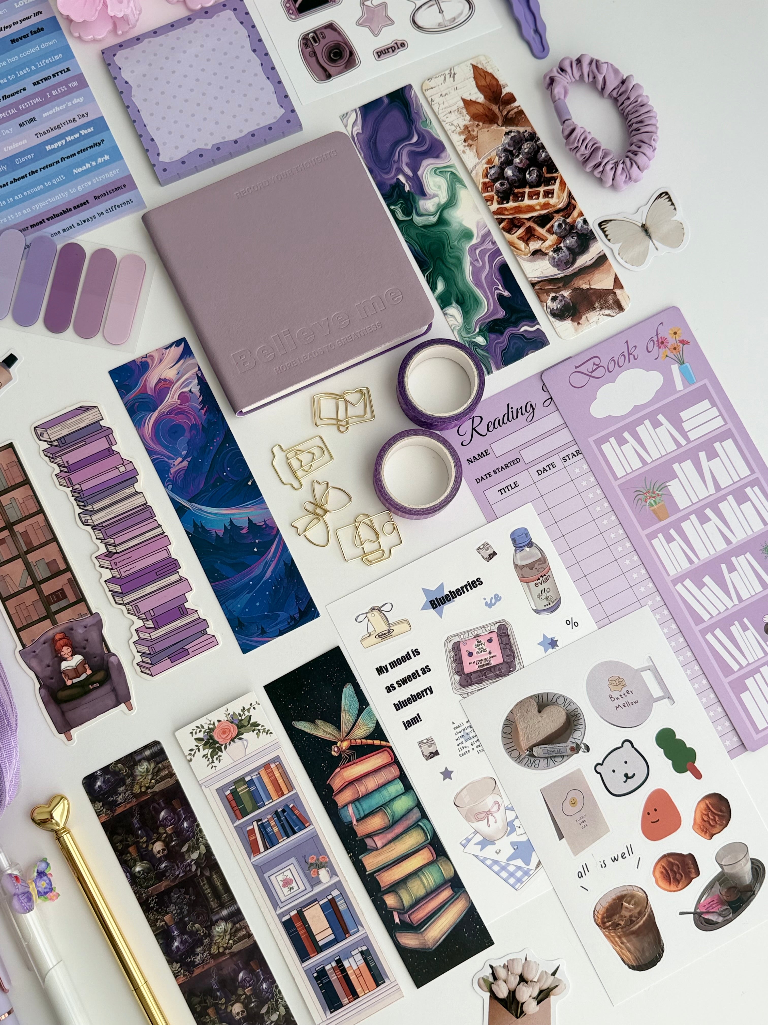 🫐 Blueberry Dream Bookish Bundle 🍭