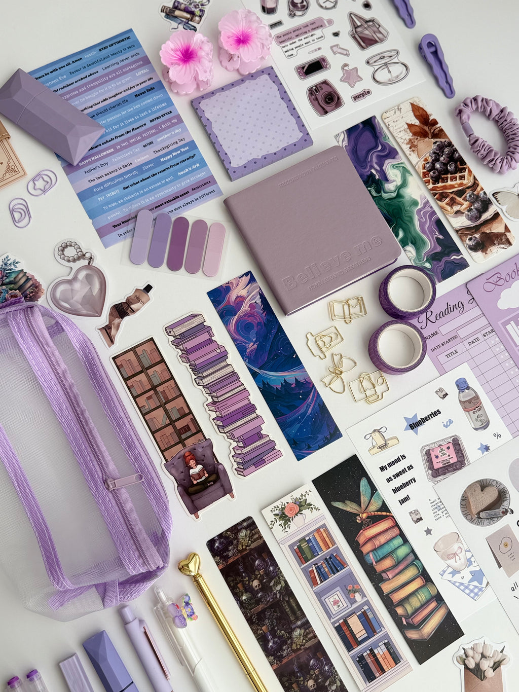 🫐 Blueberry Dream Bookish Bundle 🍭