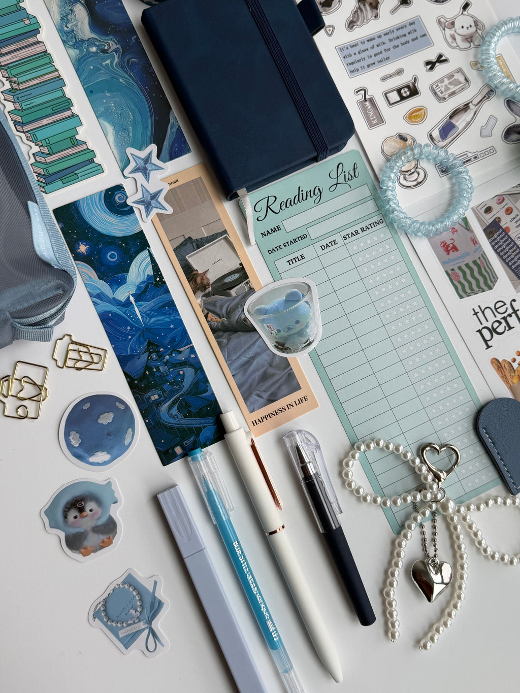 🌙 Mini Starry Blue Bookish Bundle 💙