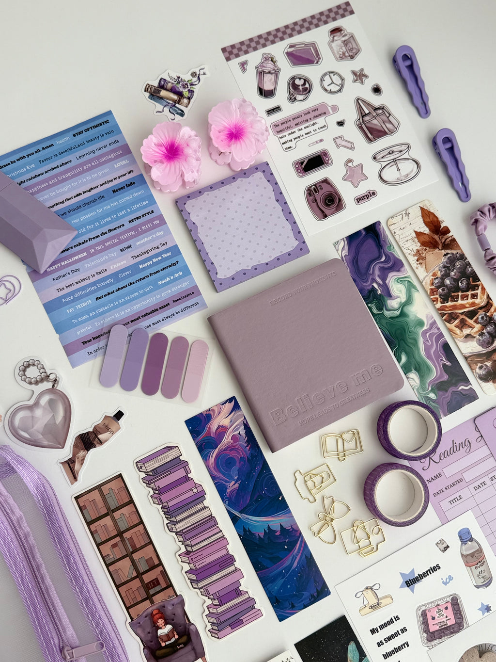 🫐 Blueberry Dream Bookish Bundle 🍭